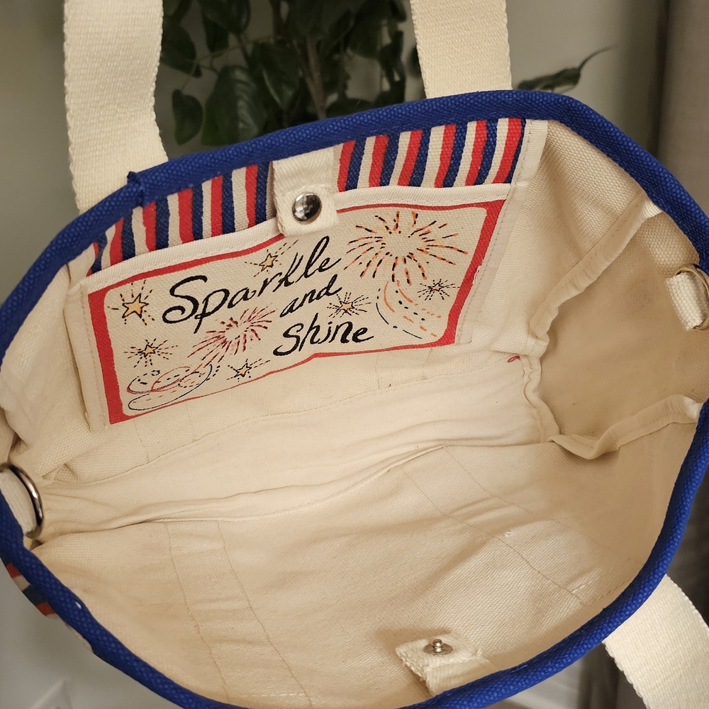 Brighton Red White & You Mini Tote - Picture 5 of 6